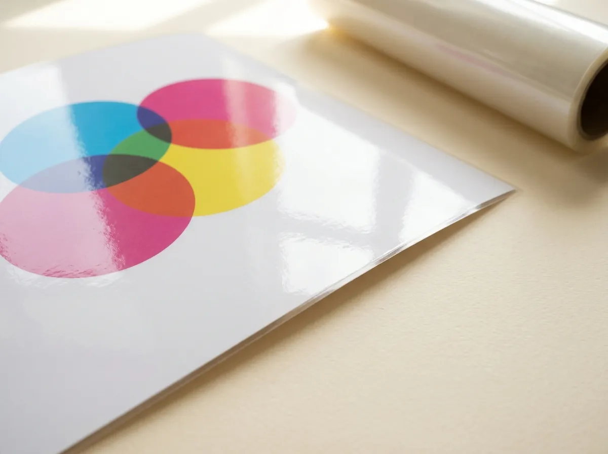 Lamination printed by Jones Digital Print Center