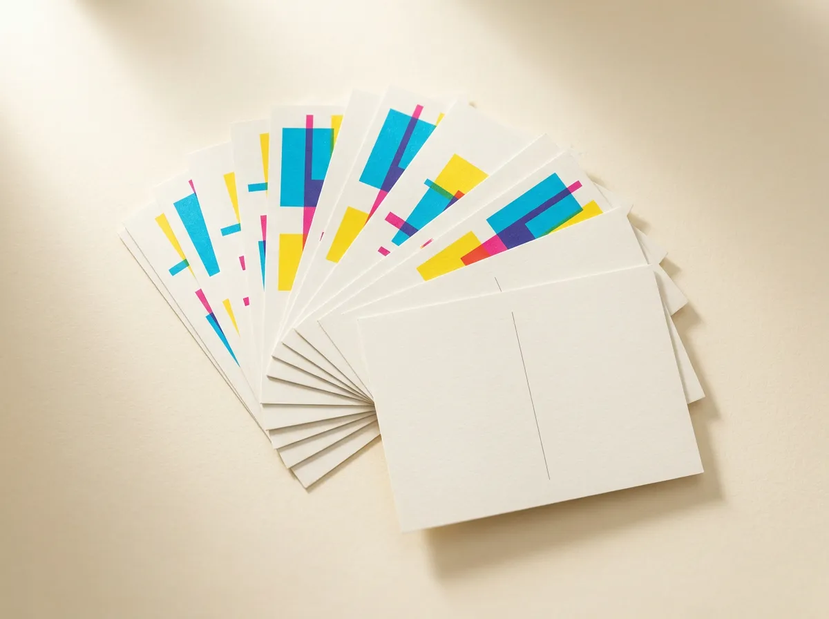 Postcards printed by Jones Digital Print Center